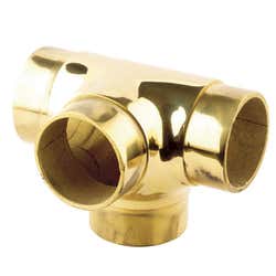 38mm Brass Flush Fittings Flush Side Outlet Tee