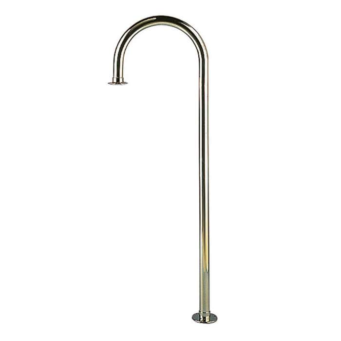Brass Fixings 51mm Floor Mounted Standard Waitress Station 
