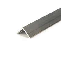 25.4mm x 25.4mm x 3.2mm (1" x 1" x 1/8") Aluminium Angle