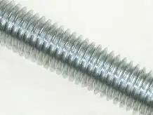 Metric Threaded Rod BZP M4 Threaded Rod Zinc Plated