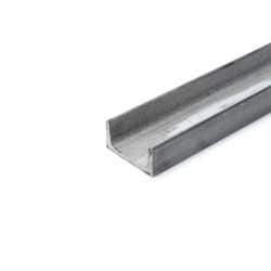 50mm x 25mm x 3mm Stainless Steel Channel 
