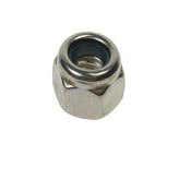 Stainless Steel Nylon Insert Nuts M10 100Pack