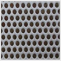 6mm hole 10mm pitch 2mm thick Mild Steel Sheet Perforated
