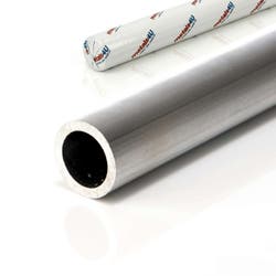 metals4U Aluminium Round Tube 12.7mm OD x 1.6mm Wall (1/2" OD x 16SWG) - 1 Metre Length (1000mm), Hollow Tube