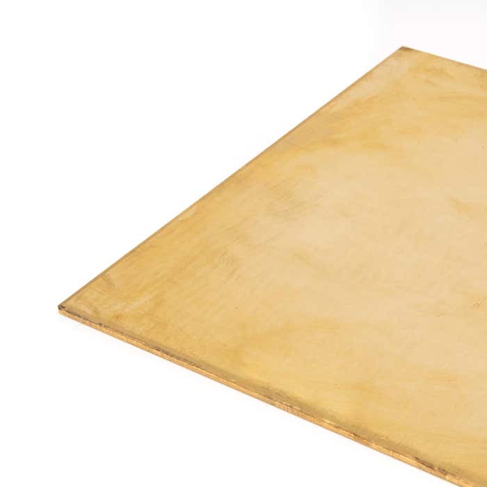 0.9mm Mill Finished Brass Sheet