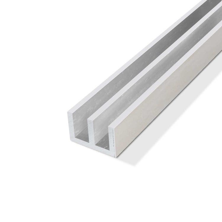 2 Part Channel Double Channel - Channel - Aluminium - Materials | metals4U