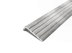 Aluminium Fluted Edgings & Nosings Aluminium Nosing Section 38.1mm x 3.2mm (1 1/2" x 1/8")