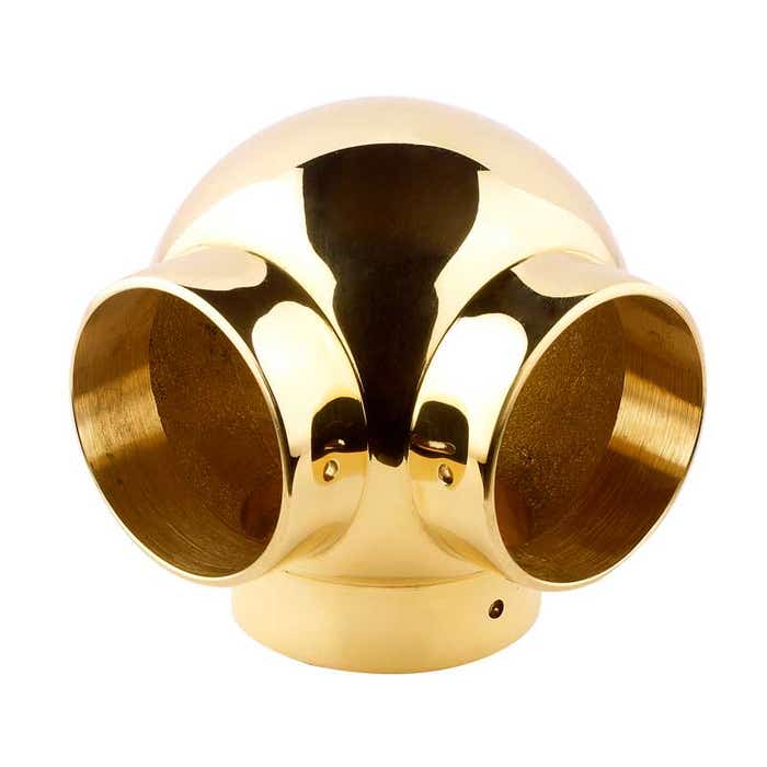 38mm Brass Ball Fittings Brass Side Outlet Elbow 38mm 