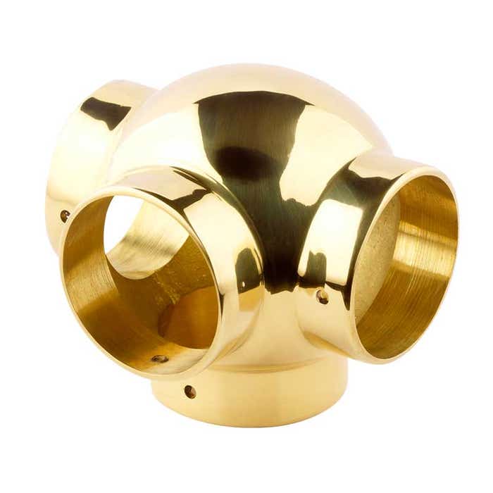 38mm Brass Ball Fittings Brass Side Outlet Tee 38mm 