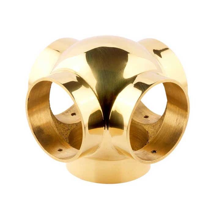 38mm Brass Ball Fittings Brass Side Outlet Cross 38mm 
