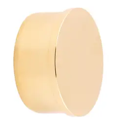 25mm Brass End Caps, Finials & Flanges Brass Flat End Cap 25mm