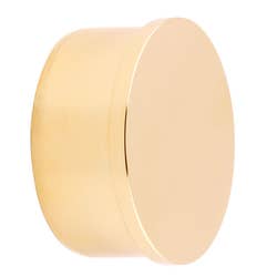 38mm Brass End Caps, Finials & Flanges Flat End Cap 38mm 