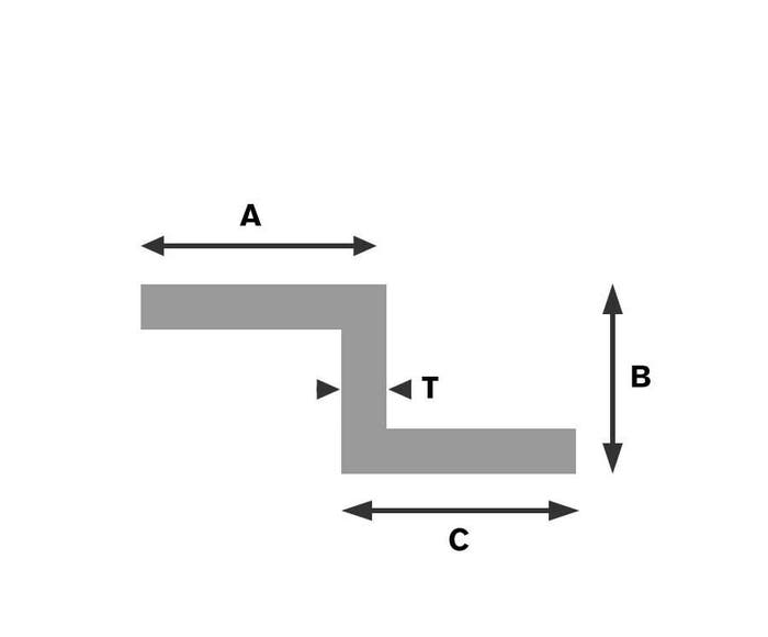 19mm x 19mm x 19mm (3/4