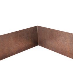 Corten Edging Corners 300mm x 300mm x 100mm