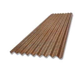 2000mm x 1110mm x 0.8mm CorTen Corrugated Roof Sheet