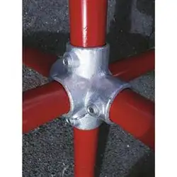 Tube Clamps - Fittings & Sockets 158 Four Way Cross
