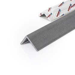 metals4U Aluminium Equal Angle 12.7mm x 12.7mm x 1.6mm (1/2" x 1/2" x 1/16") - 1 Metre Length (1000mm), Mill Finish