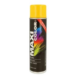 MaxiColor Spray Gloss Rapeseed Yellow RAL1021 400ml