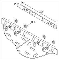 Unistrut Medium Straight Splice
