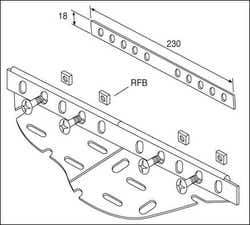 Unistrut Medium Straight Splice