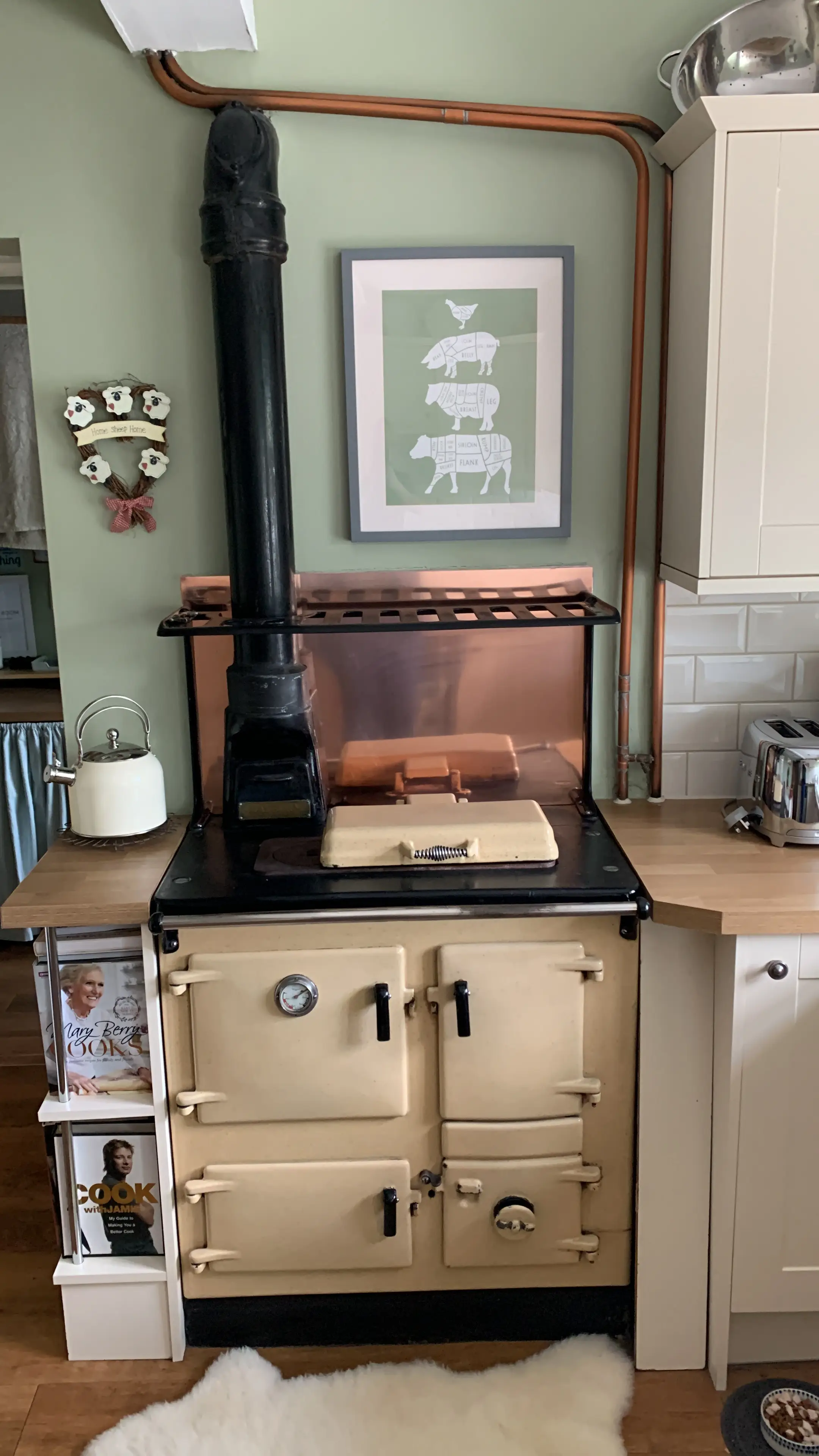 Dave Musson: A Stunning Rayburn Splashback Crafted from Copper Sheet 