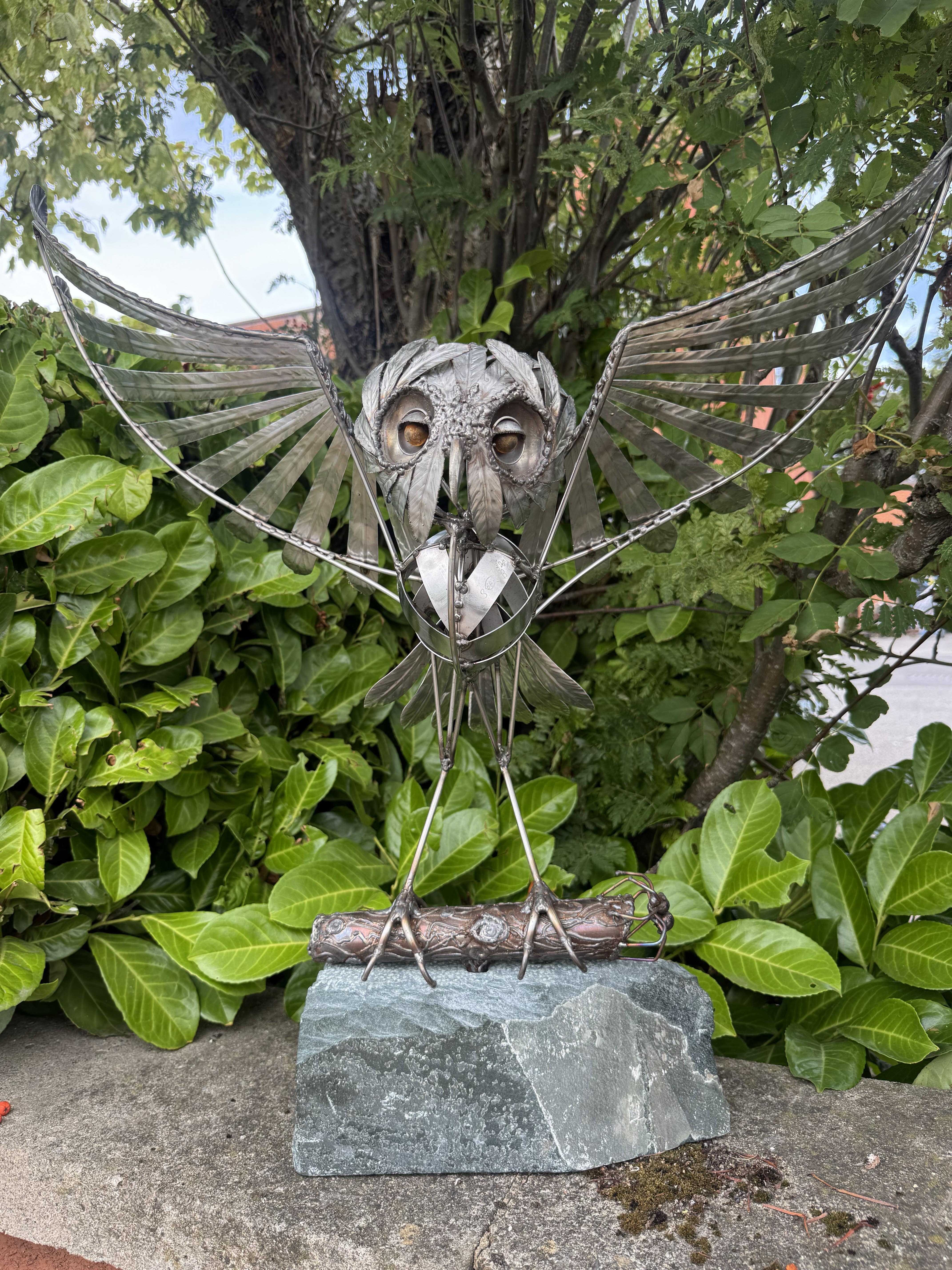 From stainless steel to sculpture: Steve Blaylock creates something special for metals4U