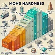  Mohs scale - Understanding metal hardness and mineral hardness