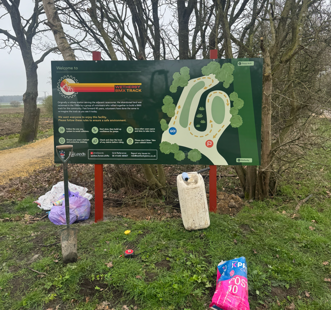 Supporting a Local Project: Wetherby BMX Track
