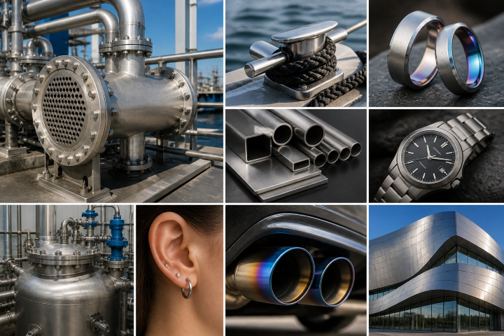 What is titanium grade 2?