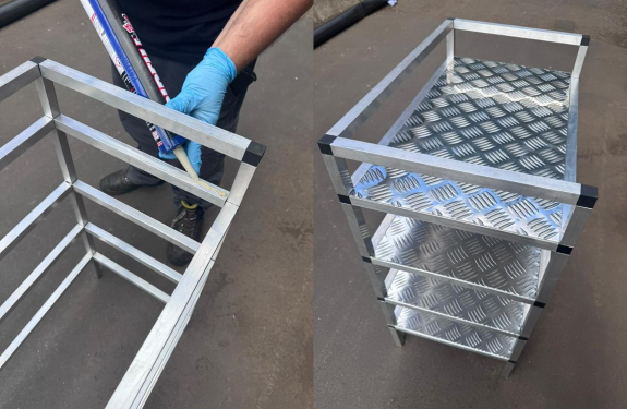 How to glue metal to metal